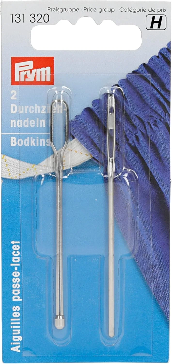 سوزن رد کن نوار نقره ای-طلایی Prym (بسته 2 عددی)