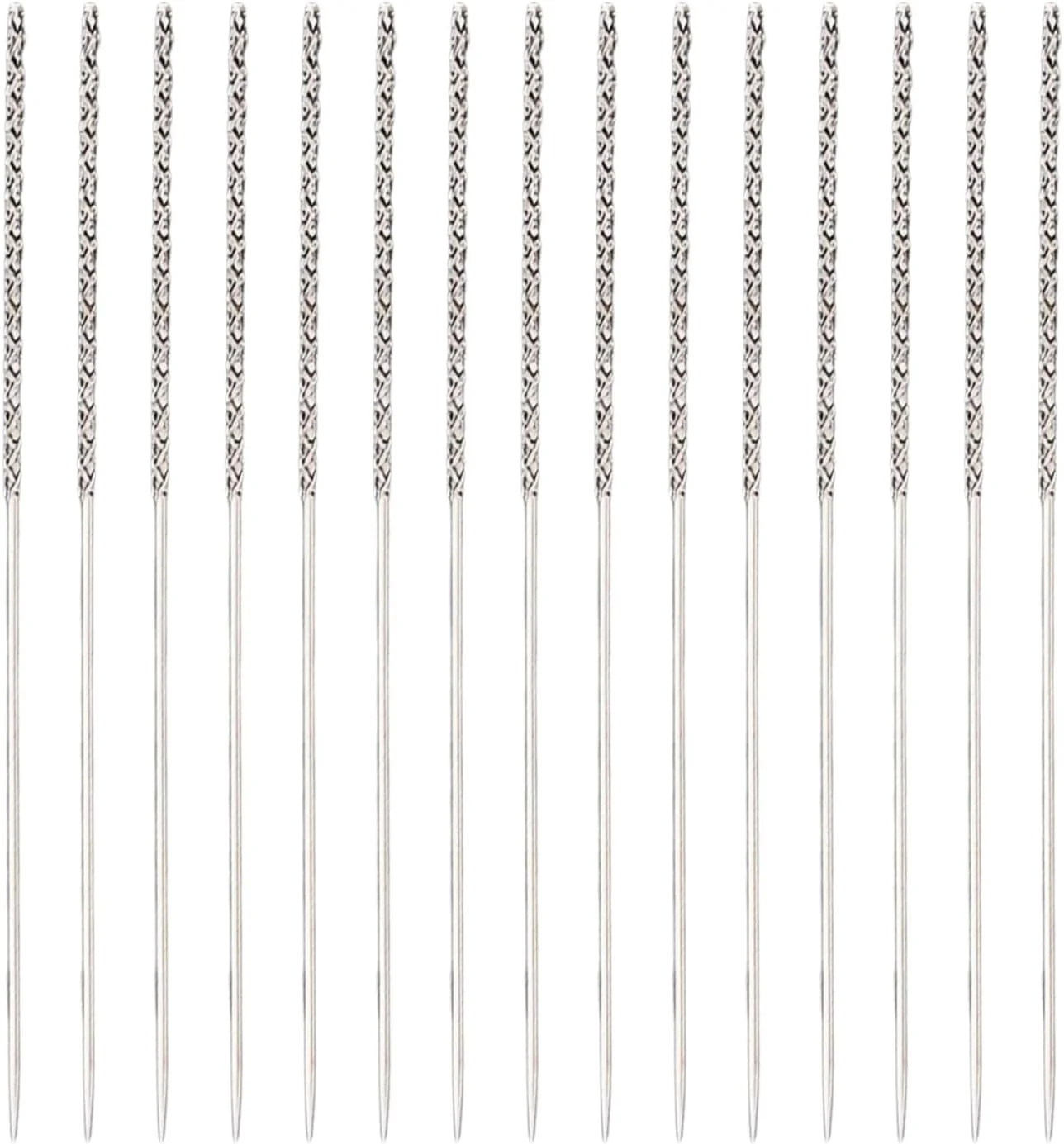 ست 15 عددی ابزار تعمیر پارگی، سوزن تعمیر پارگی، سوزن خیاطی چرم، ست سوزن تعمیر برای بافندگی