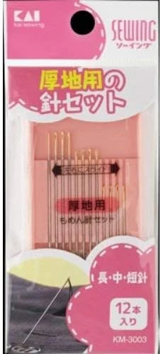 ست سوزن خیاطی کای مومن (مناسب پارچه های ضخیم) KM300، 3 بسته 360 عددی