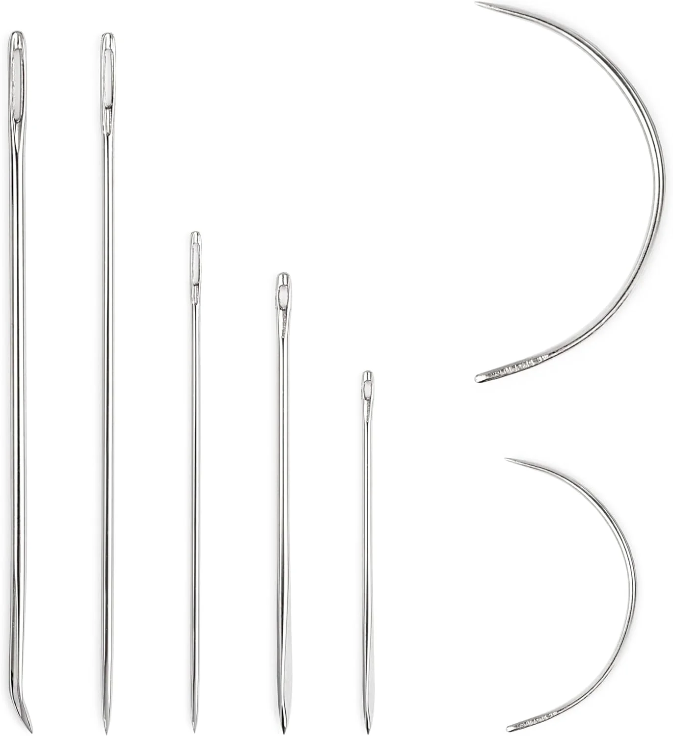 کیت تعمیر سوزن خیاطی برای روکش، چرم، بوم، خیاطی سنگین، 7 عددی