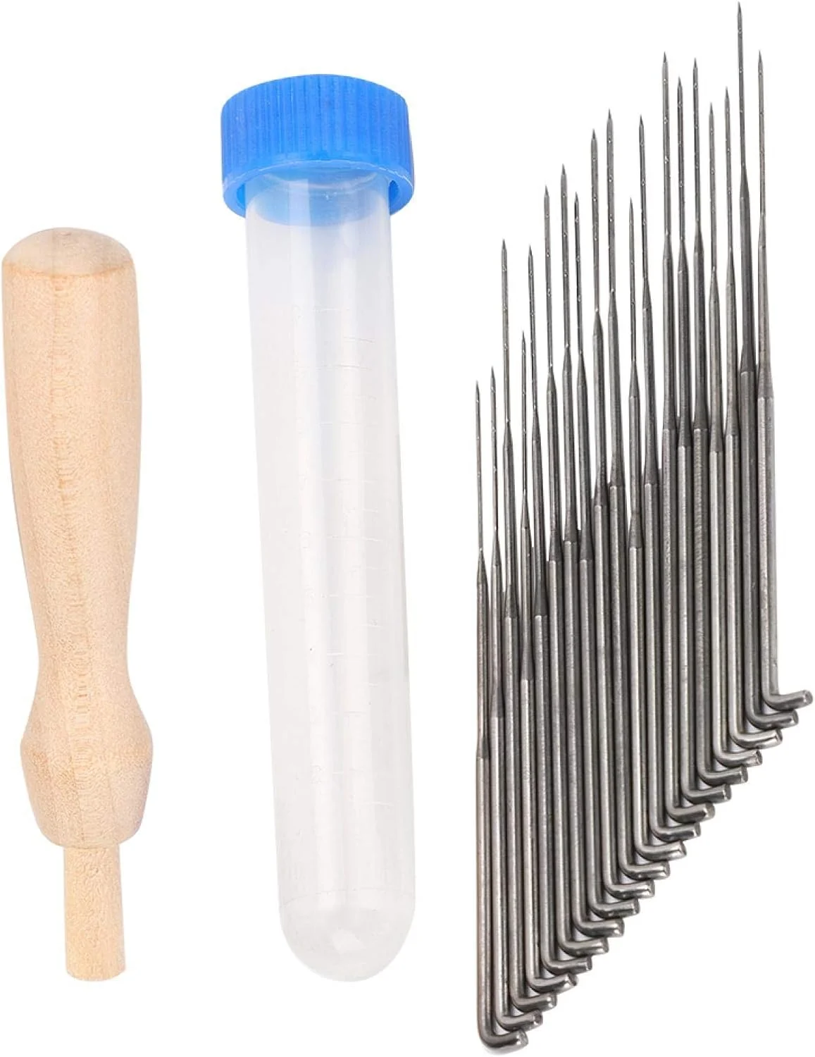 سوزن های نمدی شاندونگ ام تی - سوزن های نمدی پشم - سوزن های نمدی مواد اولیه DIY ابزار ساخت نمد پشمی لوازم جانبی گلدوزی