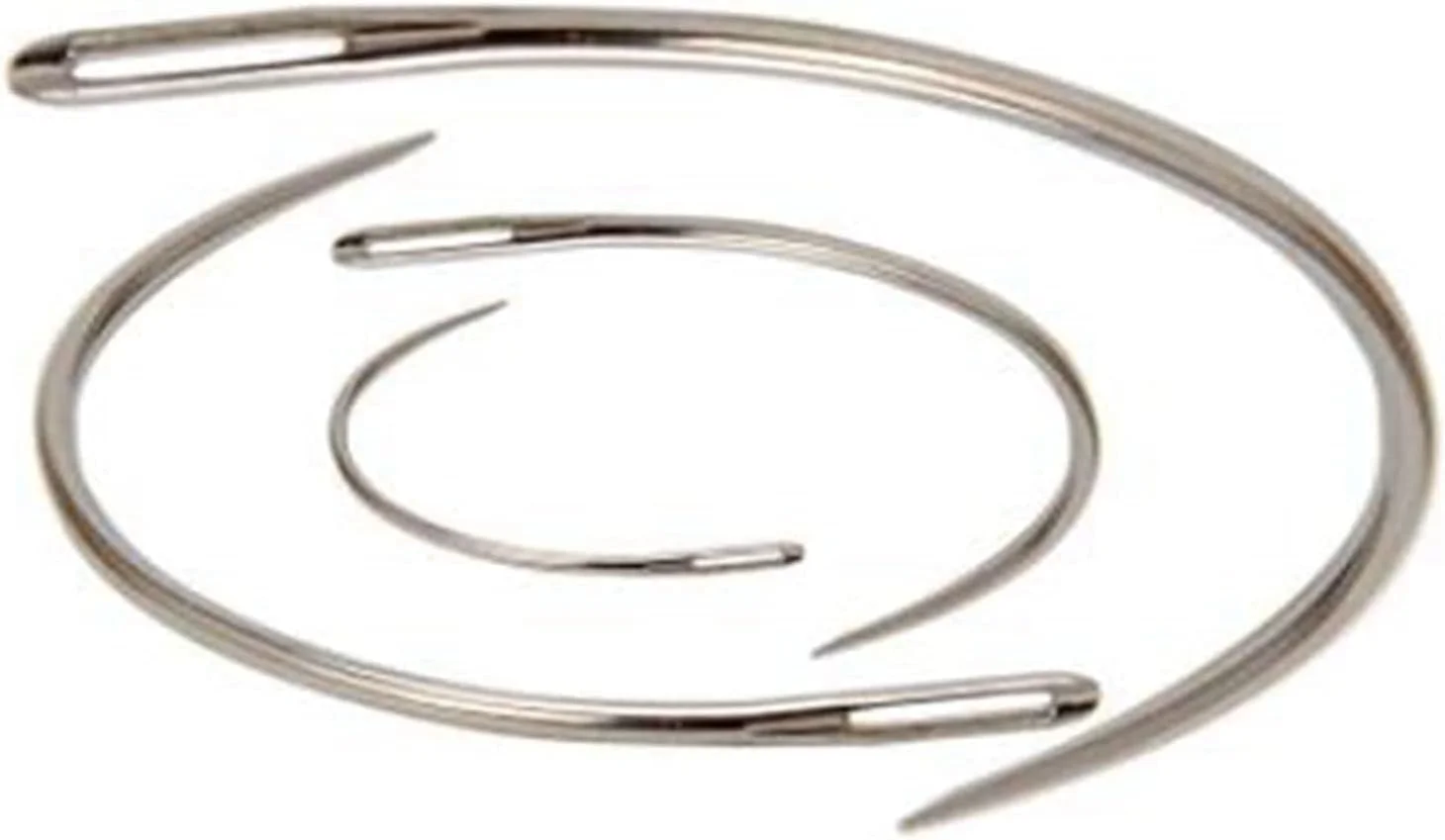 سوزن های خیاطی چرمی منحنی نقره ای Sluswallow، 4 عددی، سنگین، بافندگی، ساخت چرم سوزن های خیاطی چرمی منحنی نقره ای Sluswallow، 4 عددی، سنگین، بافندگی، ساخت چرم