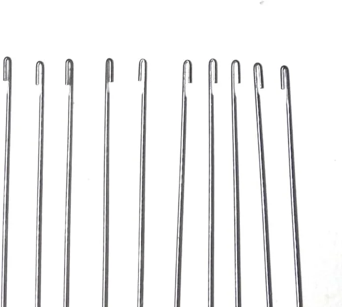 2 عدد سوزن مهرهبافی استیل ضد زنگ، قلابهای بافت مهرهای، سوزنهای مهرهای، سوزن نخکن مهره چوبی فولادی، ابزار ساخت جواهرات، سوزنهای مهرهبافی، گلدوزی خیاطی 2 عدد سوزن مهرهبافی استیل ضد زنگ، قلابهای بافت مهرهای، سوزنهای مهرهای، سوزن نخکن مهره چوبی فولادی، ابزار ساخت جواهرات، سوزنهای مهرهبافی، گلدوزی خیاطی