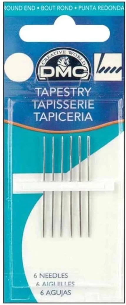 سوزن های دستی گوبلن دوزی DMC سایز 18/22 بسته 6 عددی 20X15X25