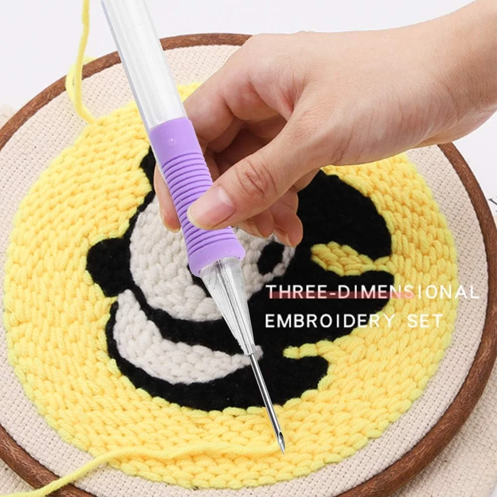 ست ابزار گلدوزی روسی TAINDU شامل قلم گلدوزی، سوزن دوخت و 3 سوزن با ابعاد مختلف، مناسب برای کاردستی، گلدوزی DIY، قلاب بافی و خیاطی خانگی ست ابزار گلدوزی روسی TAINDU شامل قلم گلدوزی، سوزن دوخت و 3 سوزن با ابعاد مختلف، مناسب برای کاردستی، گلدوزی DIY، قلاب بافی و خیاطی خانگی