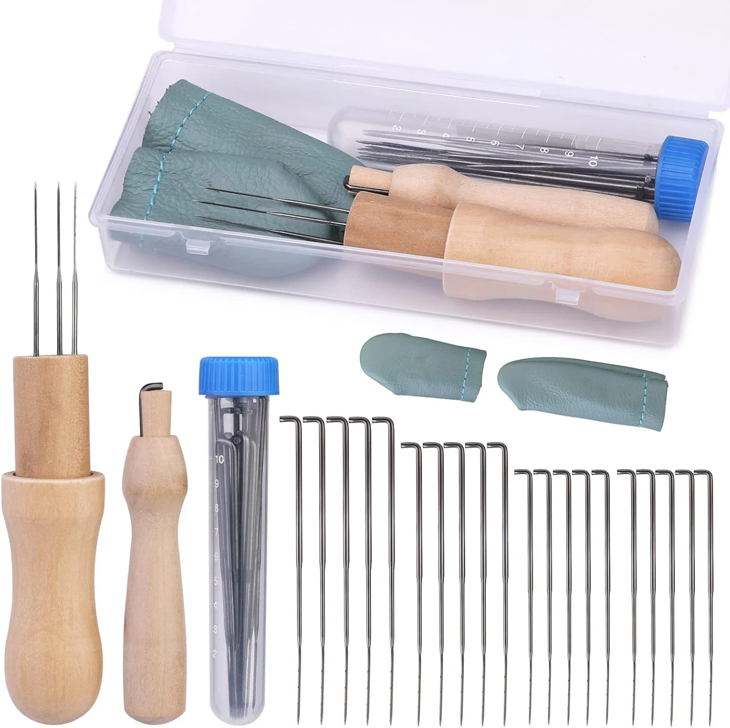 کیت نمد دوزی SUVSOON شامل 22 قطعه، 3 نگهدارنده ابزار نمد دوزی سوزنی، سوزن های نمد دوزی در 4 سایز مختلف، گیج 36، گیج 38، گیج 40، گیج 42، لوازم نمد دوزی سوزنی برای نمد دوزی پشمی DIY کیت نمد دوزی SUVSOON شامل 22 قطعه، 3 نگهدارنده ابزار نمد دوزی سوزنی، سوزن های نمد دوزی در 4 سایز مختلف، گیج 36، گیج 38، گیج 40، گیج 42، لوازم نمد دوزی سوزنی برای نمد دوزی پشمی DIY