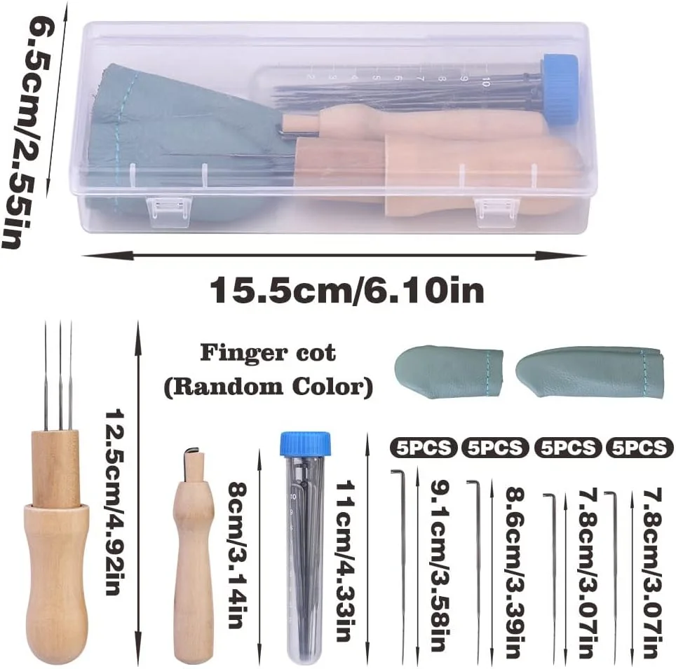 کیت نمد دوزی SUVSOON شامل 22 قطعه، 3 نگهدارنده ابزار نمد دوزی سوزنی، سوزن های نمد دوزی در 4 سایز مختلف، گیج 36، گیج 38، گیج 40، گیج 42، لوازم نمد دوزی سوزنی برای نمد دوزی پشمی DIY