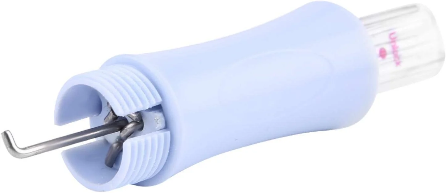 ابزار نمد دوزی سوزنی طرح قلمی، قلم پانچ گلدوزی آبی 9.8 سانتی متری به همراه مجموعه 7 سوزن برای کاردستی DIY ابزار نمد دوزی سوزنی طرح قلمی، قلم پانچ گلدوزی آبی 9.8 سانتی متری به همراه مجموعه 7 سوزن برای کاردستی DIY