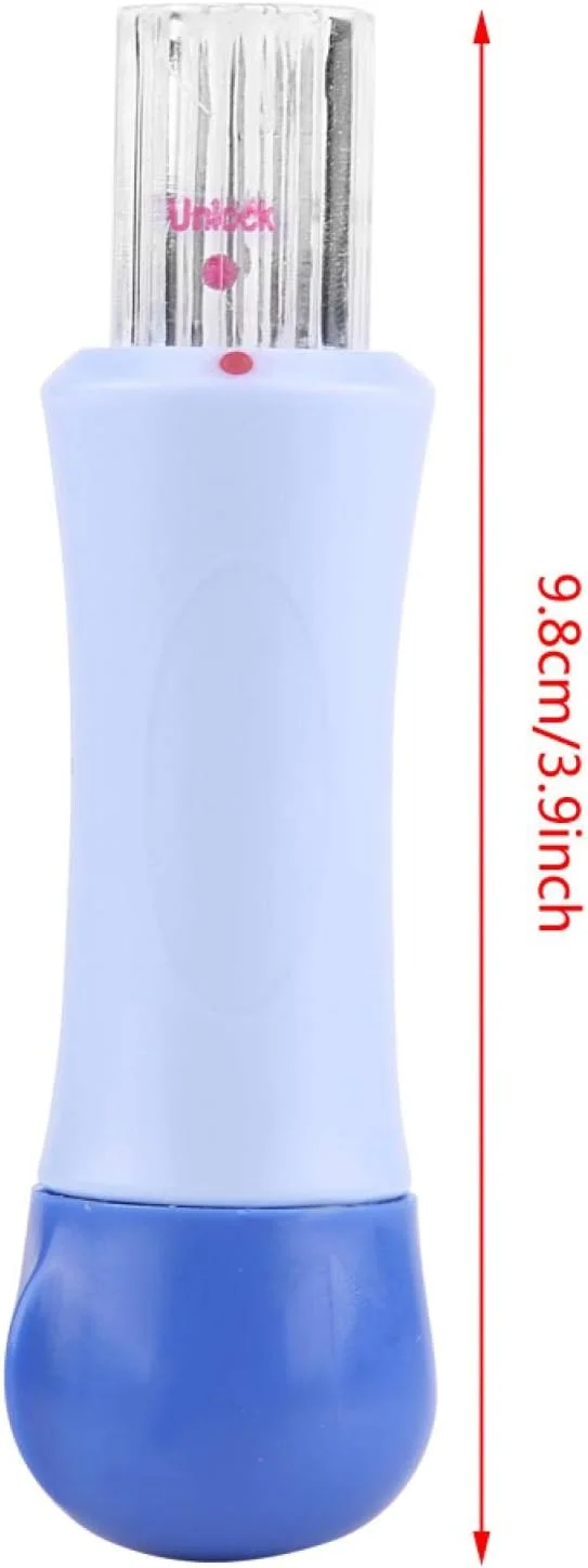 ابزار نمد دوزی سوزنی طرح قلمی، قلم پانچ گلدوزی آبی 9.8 سانتی متری به همراه مجموعه 7 سوزن برای کاردستی DIY ابزار نمد دوزی سوزنی طرح قلمی، قلم پانچ گلدوزی آبی 9.8 سانتی متری به همراه مجموعه 7 سوزن برای کاردستی DIY