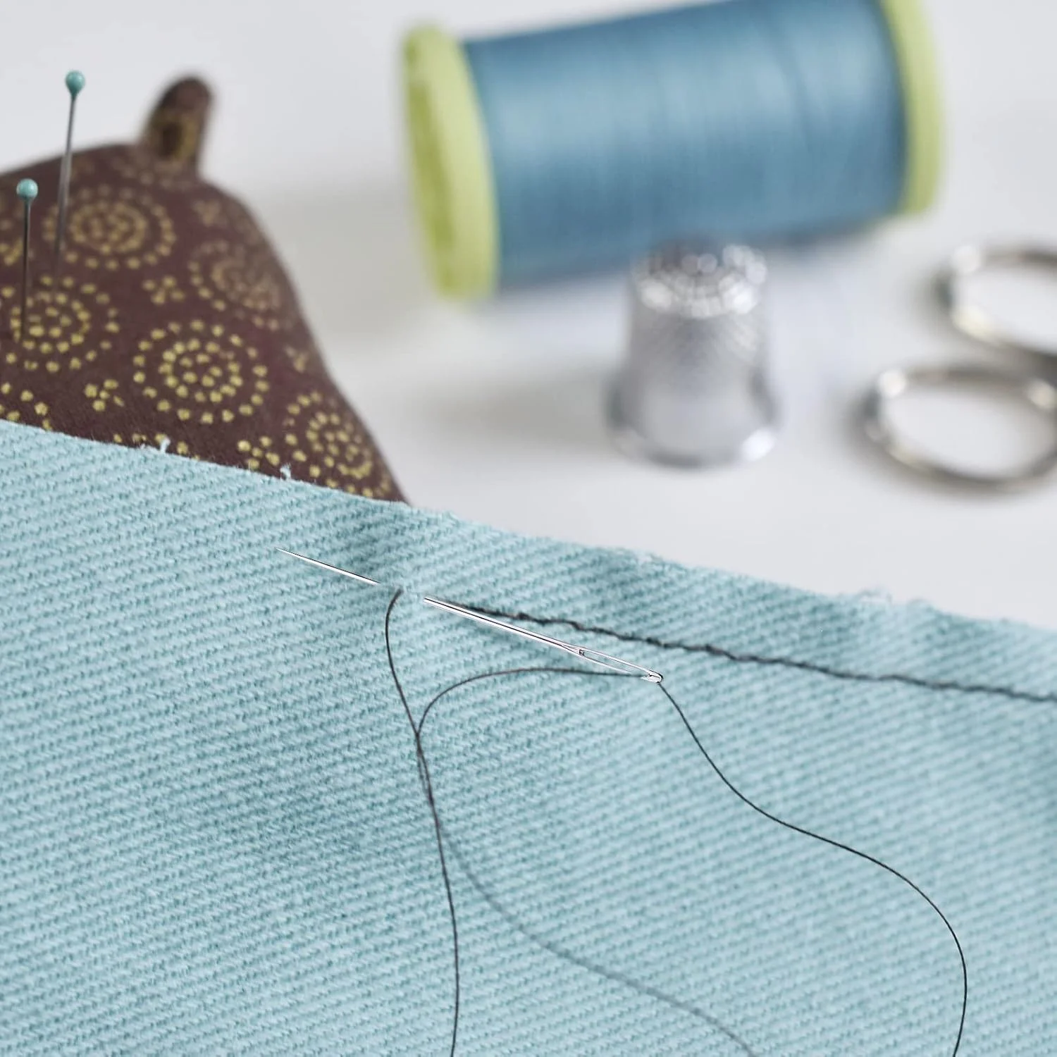 25 عدد سوزن بخیه چشم بزرگ در 5 سایز، سوزن های بخیه دستی چشم بزرگ، سوزن های بخیه بافندگی، سوزن های نخ گلدوزی با لوله ذخیره سازی شفاف برای تعمیرات خیاطی 25 عدد سوزن بخیه چشم بزرگ در 5 سایز، سوزن های بخیه دستی چشم بزرگ، سوزن های بخیه بافندگی، سوزن های نخ گلدوزی با لوله ذخیره سازی شفاف برای تعمیرات خیاطی