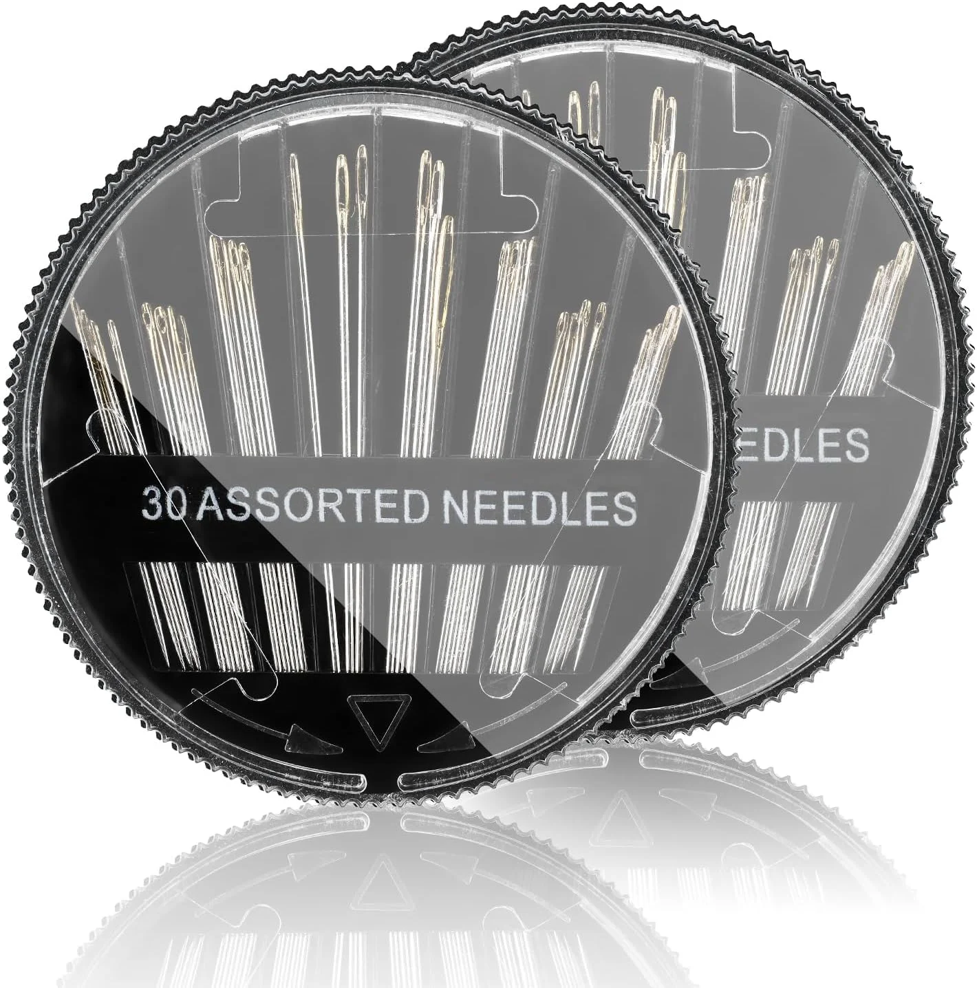 ست سوزن خیاطی TIPTAP شامل 60 عدد سوزن در اندازه‌های مختلف، لوازم جانبی خیاطی دستی برای گلدوزی، پروژه‌های تعمیر، DIY و موارد دیگر