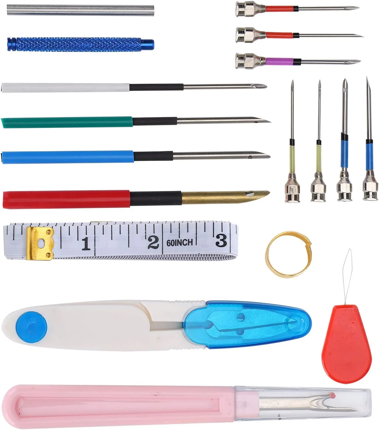 ابزار سوزن‌دوزی TISTIK، سوزن نمدی ظریف و محکم، لوازم جانبی بافتنی و خیاطی، مناسب برای مبتدیان