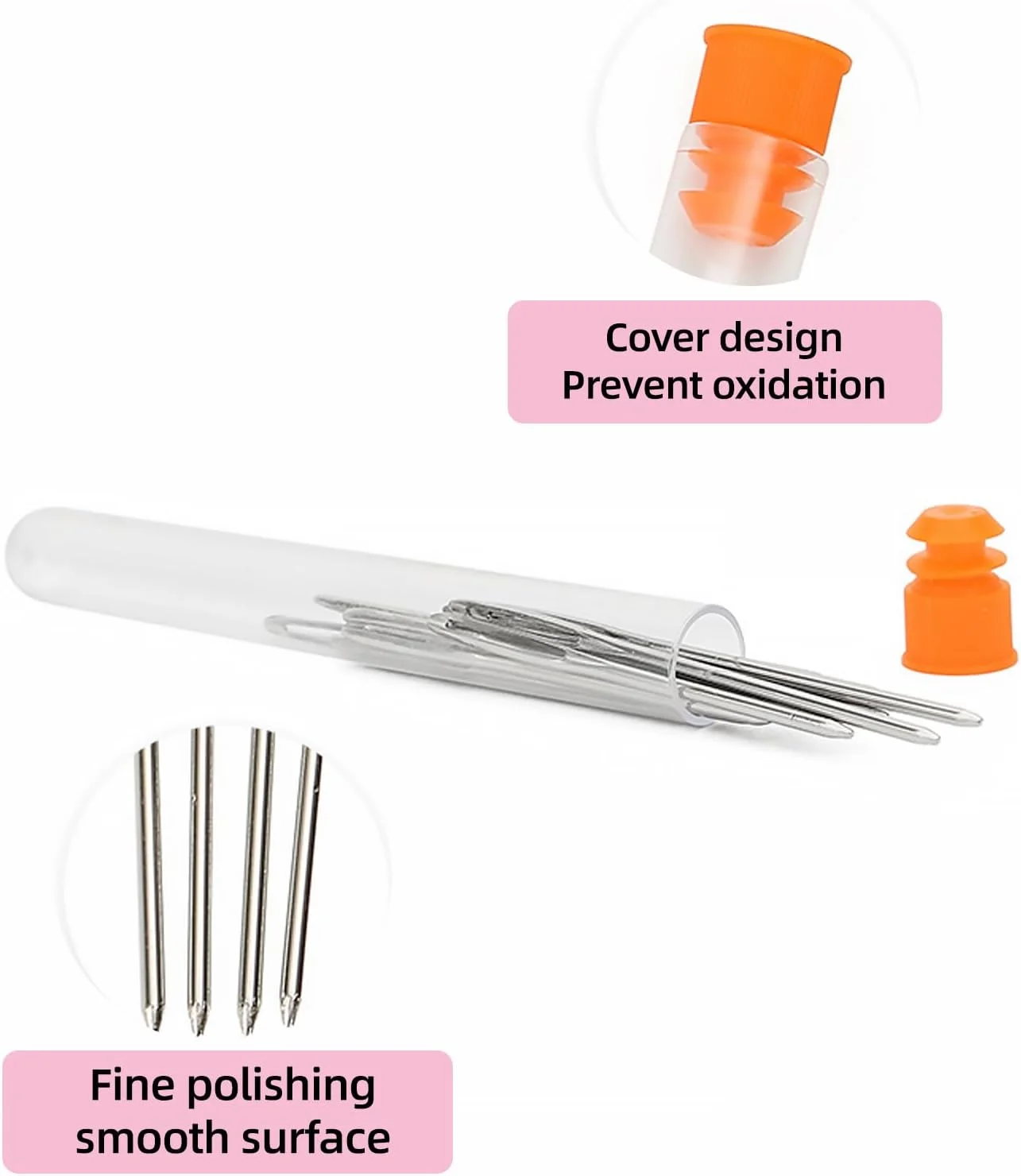 مجموعه ابزار پانچ سوزنی Wjelet، پانچ سوزنی چوبی قابل تنظیم، ابزار پانچ سوزنی قابل تنظیم، مجموعه سوزن های پانچ نخ چوبی برای گلدوزی نخ دندان مبتدی