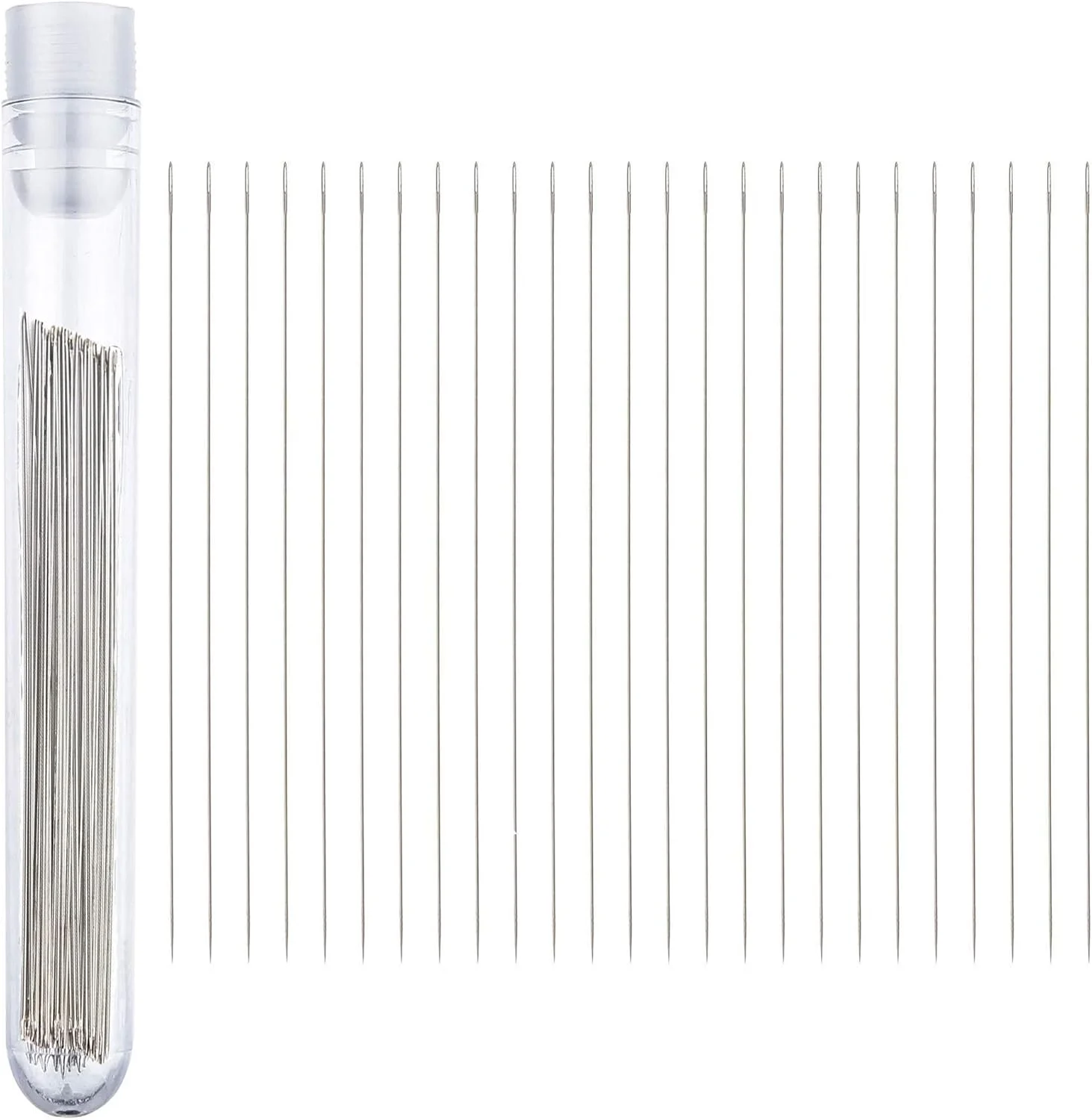 سوزن های مهره دوزی ZP Crafts سایز 11 (25 عدد) به همراه لوله نگهداری سوزن سوزن های مهره دوزی ZP Crafts سایز 11 (25 عدد) به همراه لوله نگهداری سوزن