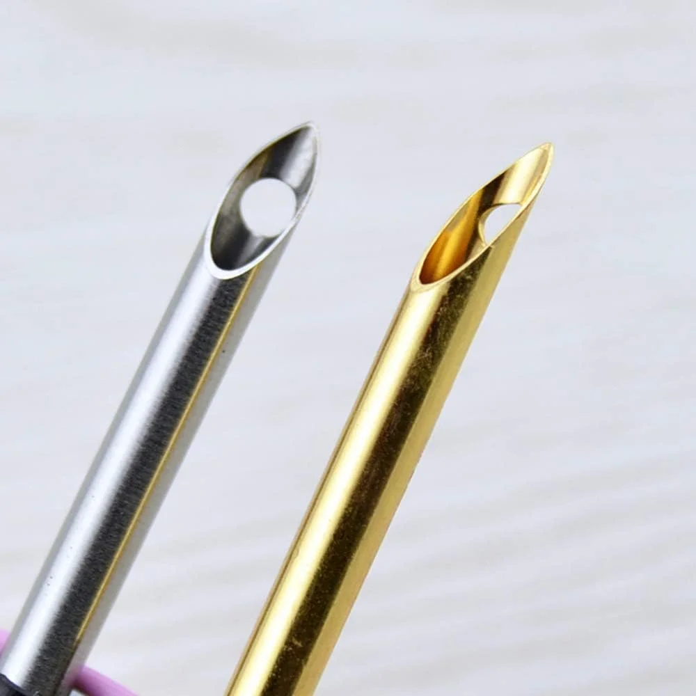 XIXILINRUIYUN ست قلم سوزن گلدوزی 2 عددی و نخکش، دسته چوبی، ابزار بافندگی سوزن پانچ گلدوزی خیاطی برای تزئینات تکه دوزی و دوخت صنایع دستی DIY XIXILINRUIYUN ست قلم سوزن گلدوزی 2 عددی و نخکش، دسته چوبی، ابزار بافندگی سوزن پانچ گلدوزی خیاطی برای تزئینات تکه دوزی و دوخت صنایع دستی DIY