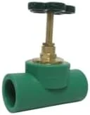 شیر دروازه ای باز KNP اتصالات لوله PPR با سایز 20 میلی متر برای کنترل جریان سیال در لوله PPR 20 میلی متری طراحی شده است.