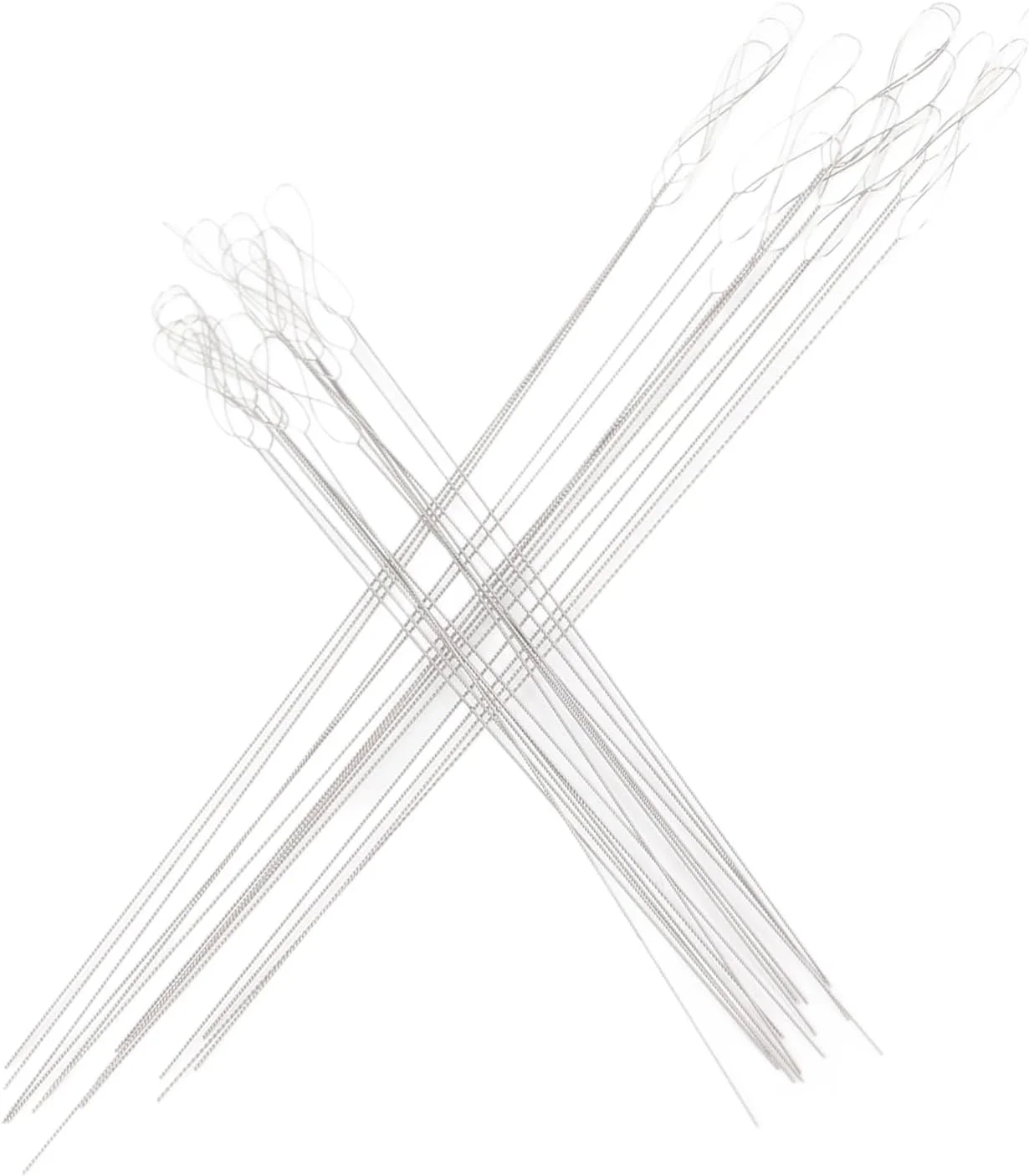 Vomeko سوزن های سیم پیچ خورده 30 عددی، سوزن های مهره دوزی، سوزن های مهره دوزی پیچ خورده، سوزن نخ کشی مهره دوزی فولاد ضد زنگ انعطاف پذیر با چشم بزرگ برای ساخت جواهرات Vomeko سوزن های سیم پیچ خورده 30 عددی، سوزن های مهره دوزی، سوزن های مهره دوزی پیچ خورده، سوزن نخ کشی مهره دوزی فولاد ضد زنگ انعطاف پذیر با چشم بزرگ برای ساخت جواهرات