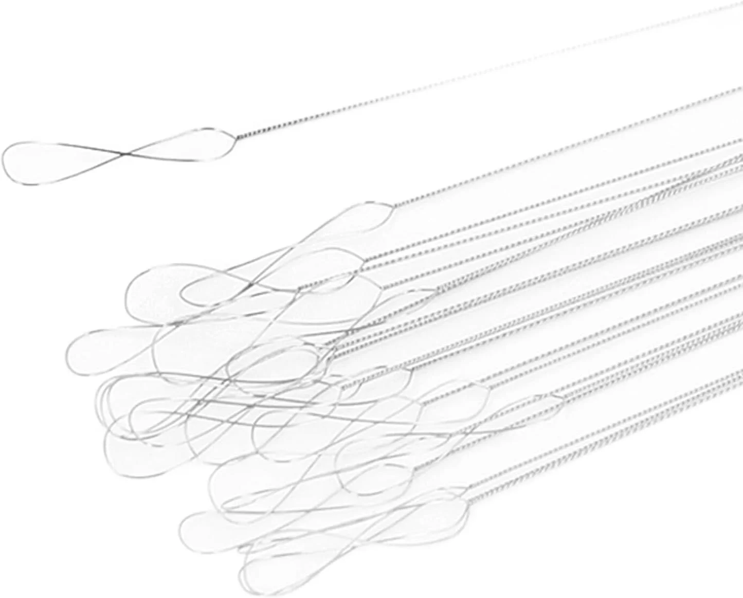 وومکو 20 عدد سوزن مهره دوزی، سوزن های مهره دوزی فولاد ضد زنگ، سوزن های مهره های دانه ای انعطاف پذیر، برای دستبند گردنبند آویز وومکو 20 عدد سوزن مهره دوزی، سوزن های مهره دوزی فولاد ضد زنگ، سوزن های مهره های دانه ای انعطاف پذیر، برای دستبند گردنبند آویز