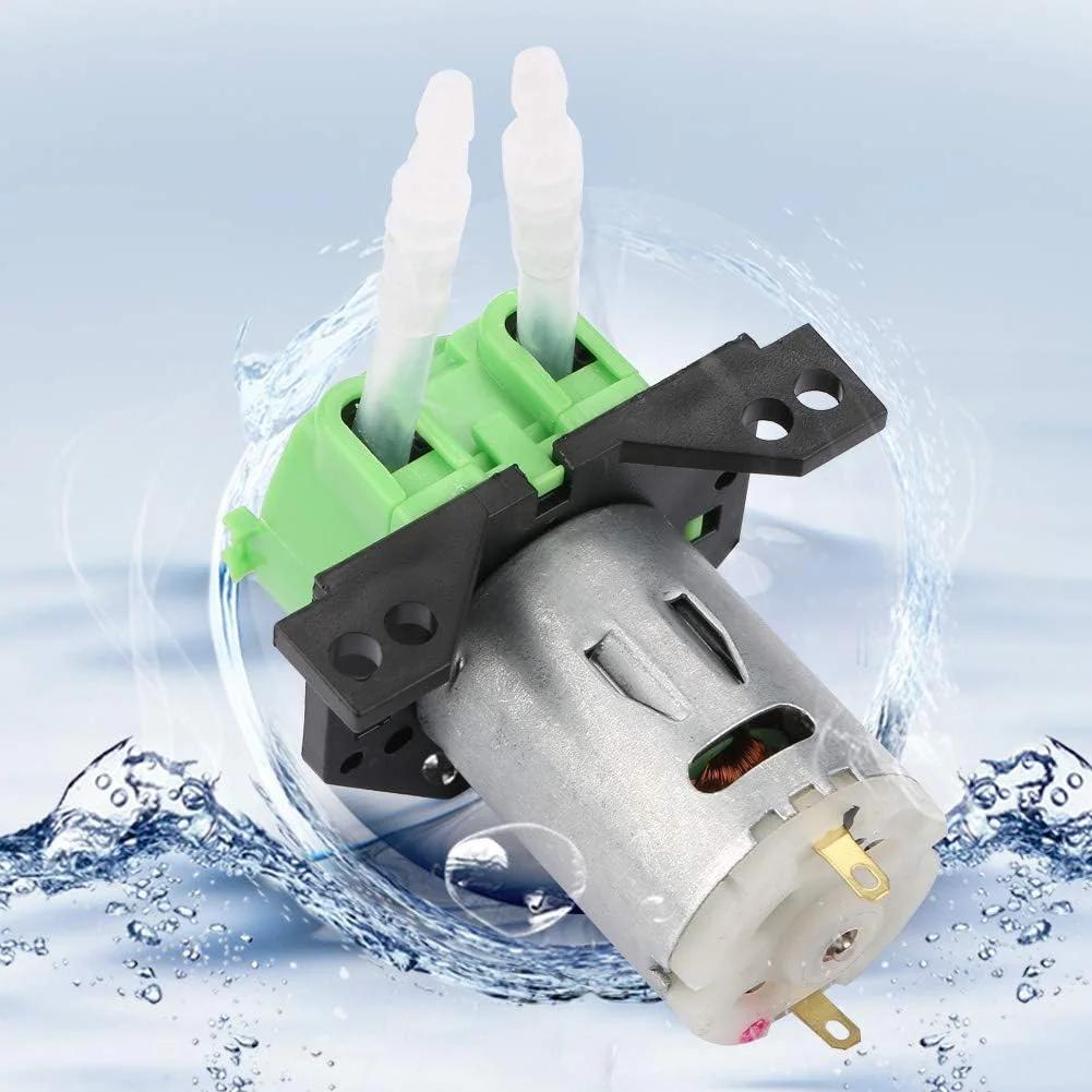 پمپ دوزینگ DC12V/24V پمپ پریستالتیک DIY سر لوله پریستالتیک برای تجزیه و تحلیل شیمیایی آزمایشگاه آکواریوم (سبز2)
