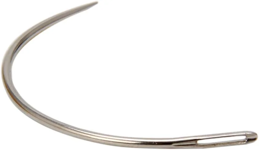 سوزن های خیاطی دستی TSBB برای تعمیر روکش مبل، لحاف دوزی، 4 عدد منحنی 3، 4، 5، 6 سانتی متر سوزن های خیاطی دستی TSBB برای تعمیر روکش مبل، لحاف دوزی، 4 عدد منحنی 3، 4، 5، 6 سانتی متر