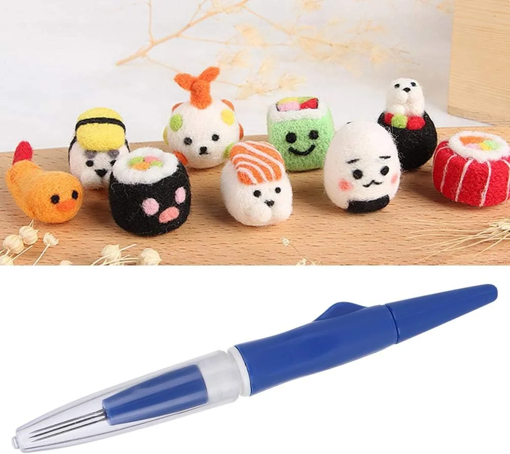 قلم نمدی Tbest E، نمد سوزنی با نوک نمدی ترکیبی با برس معکوس، 3 سوزن، قلم سوزن نمدی قابل حمل پانچ، ابزار ساخت کاردستی DIY، لوازم خیاطی آبی (آبی) قلم نمدی Tbest E، نمد سوزنی با نوک نمدی ترکیبی با برس معکوس، 3 سوزن، قلم سوزن نمدی قابل حمل پانچ، ابزار ساخت کاردستی DIY، لوازم خیاطی آبی (آبی)