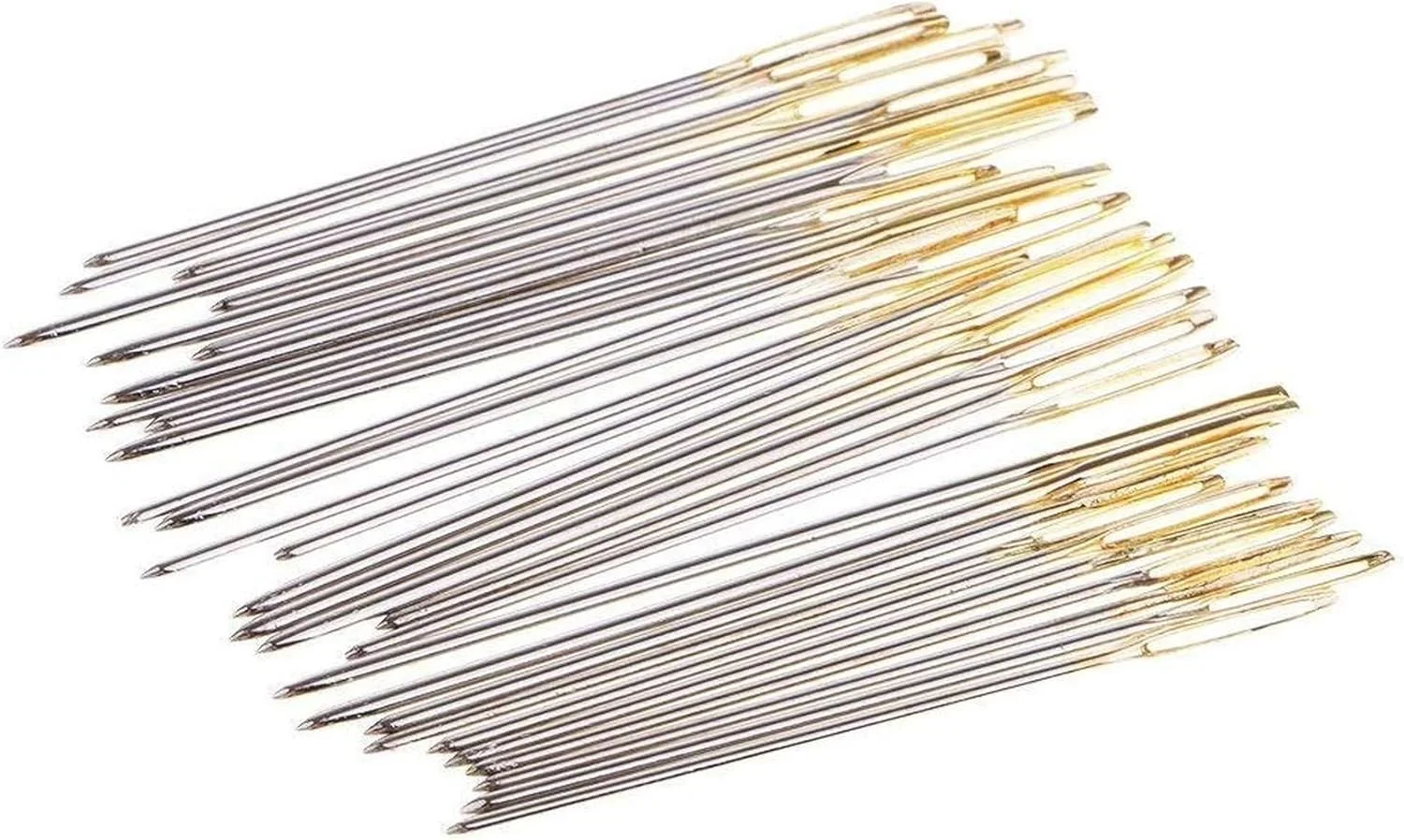 سوزن‌های ضخیم چشم‌بزرگ SGerste برای نخ پشمی، ملیله‌دوزی، رفو، گلدوزی، بافتنی، سوزن‌های خیاطی سایز 22 24 26، 60 عددی