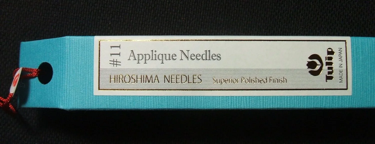 سوزن اپلیکه Sewline Tulip سایز 11، بسته 6 عددی، سوزن های هیروشیما با پرداخت پولیش برتر