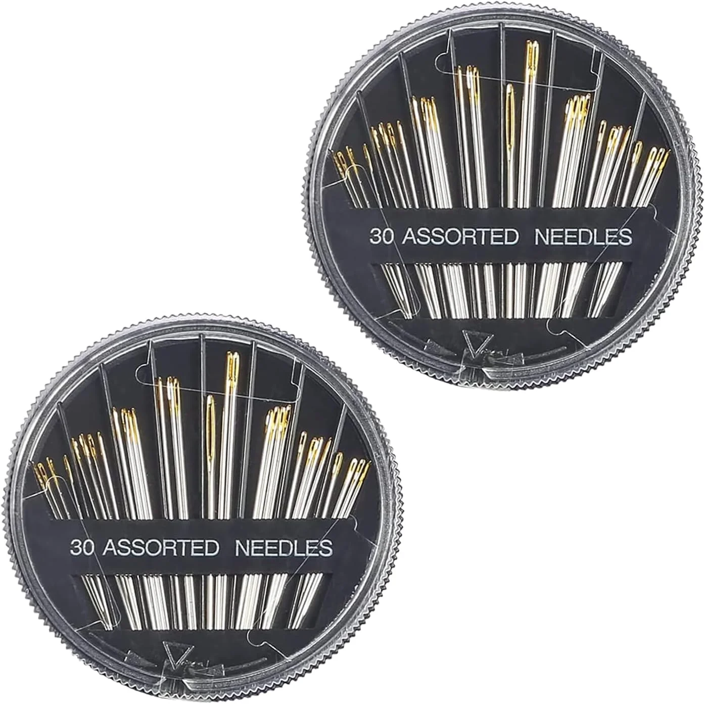 ست سوزن خیاطی دستی 60 عددی، ست سوزن دسته دار، سوزن های گلدوزی در اندازه های مختلف مناسب برای خیاطی دستی