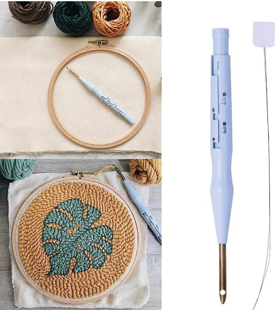 1 عدد سوزن گلدوزی روسی، قلم پانچ گلدوزی، ابزار بافندگی، سوزن های ابزار بخیه برای لوازم خیاطی گلدوزی
