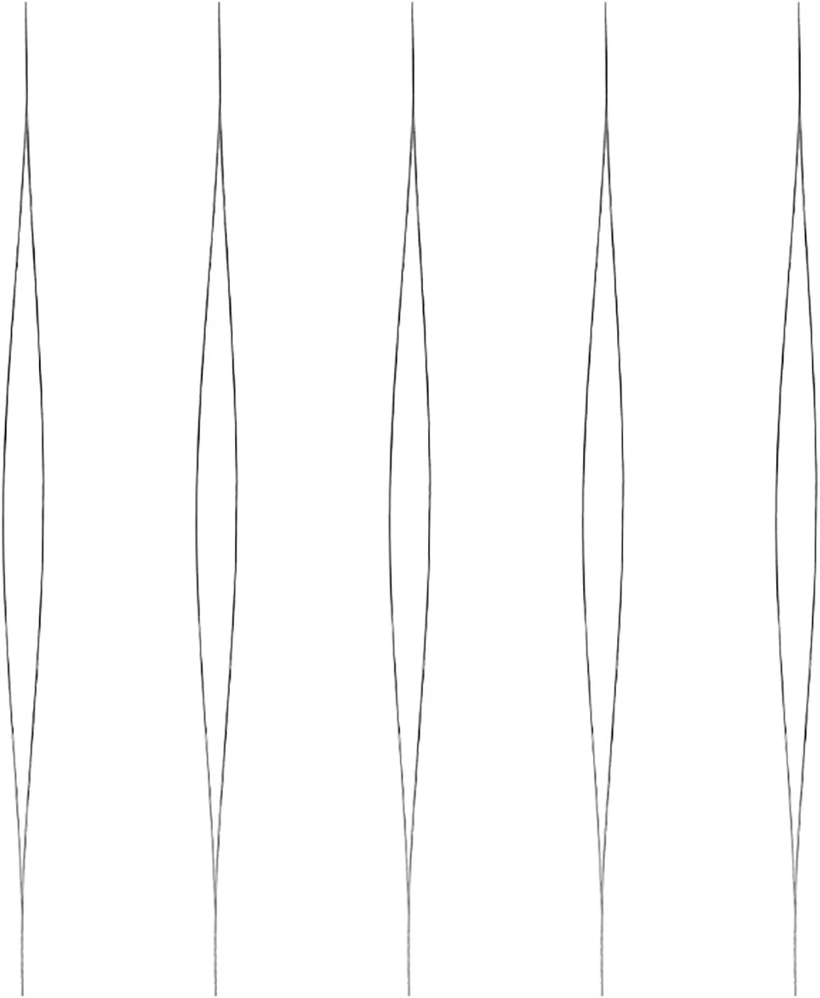 ست سوزن های مقاوم فولادی سبک 10 عددی برای پروژه های ساخت جواهرات و خیاطی