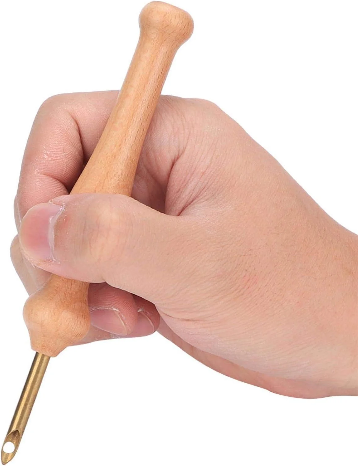 ابزار بافت رایتون دسته چوبی ست نمد دوزی سوزنی کوک متقاطع برای ابزارهای گلدوزی صنایع دستی DIY