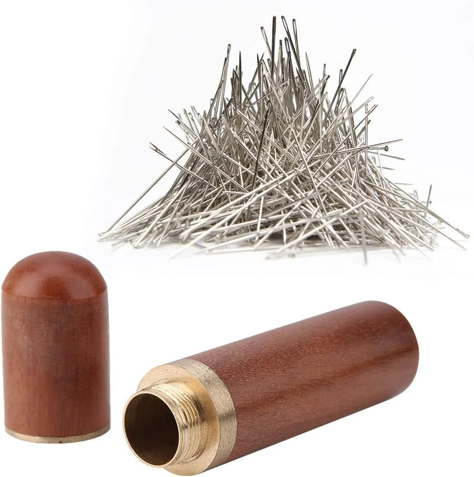 سوزنهای لحافدوزی دستی، جعبه نگهداری سوزنهای خیاطی چوبی، سازماندهنده و نگهدارنده ایمن سوزنها برای صنایع دستی DIY (قهوهای) سوزنهای لحافدوزی دستی، جعبه نگهداری سوزنهای خیاطی چوبی، سازماندهنده و نگهدارنده ایمن سوزنها برای صنایع دستی DIY (قهوهای)