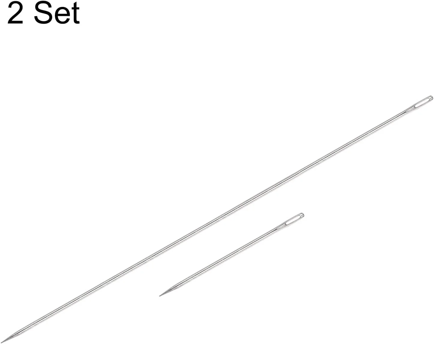 سوزن های روکش دوزی چشم بزرگ QUARKZMAN، 4 عددی، فوق العاده بلند 10 سانتی متر و 30 سانتی متر، سوزن های دستی مستقیم با قابلیت نخ کشی آسان، فولاد ضد زنگ برای مبلمان و چرم سوزن های روکش دوزی چشم بزرگ QUARKZMAN، 4 عددی، فوق العاده بلند 10 سانتی متر و 30 سانتی متر، سوزن های دستی مستقیم با قابلیت نخ کشی آسان، فولاد ضد زنگ برای مبلمان و چرم