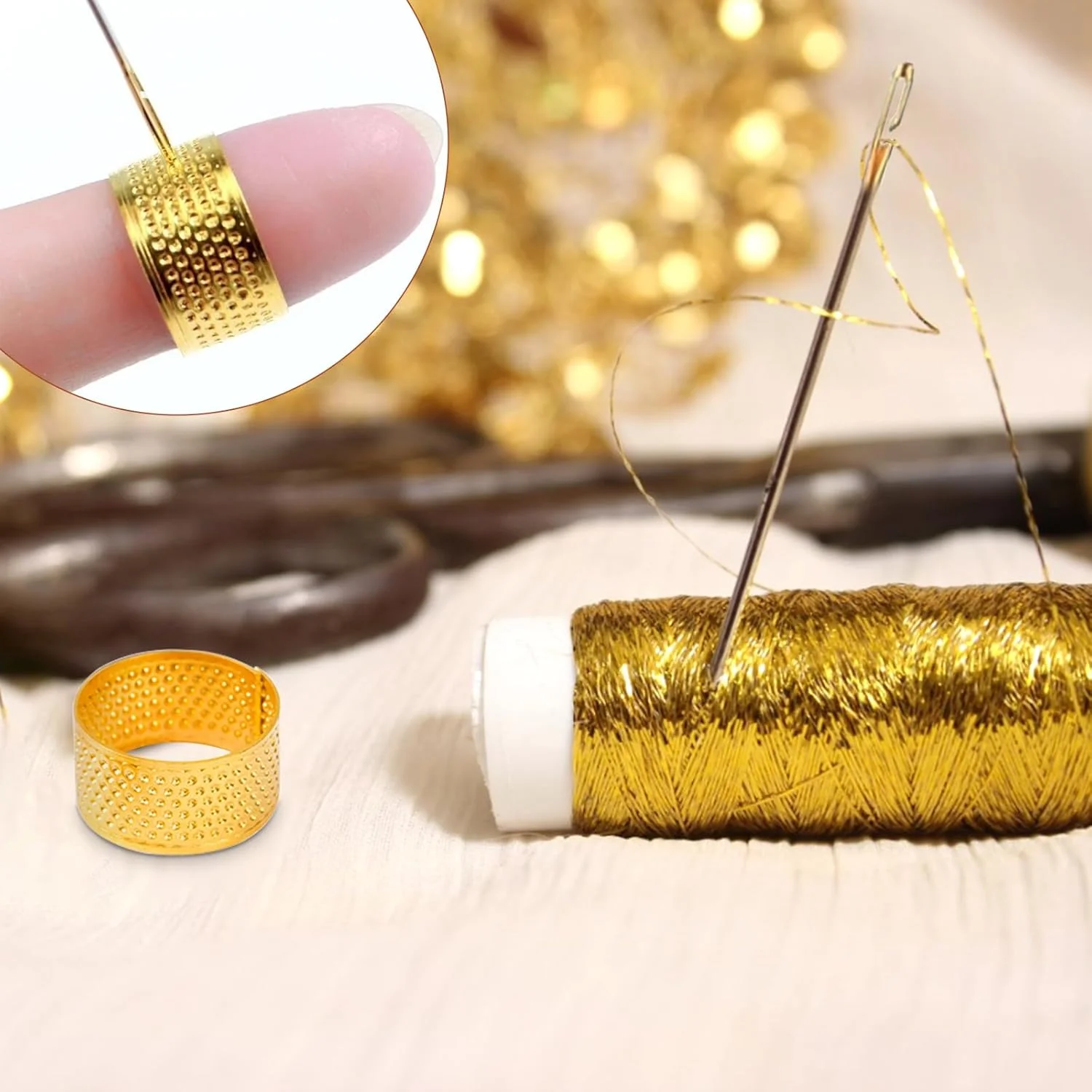 سوزن های خود نخ Quelcc در 3 سایز، 48 عدد سوزن خیاطی آسان یک ثانیه ای، سوزن های خیاطی دستی با جعبه سوزن چوبی و 1 انگشتانه برای خیاطی، سوزن دوزی و گلدوزی DIY سوزن های خود نخ Quelcc در 3 سایز، 48 عدد سوزن خیاطی آسان یک ثانیه ای، سوزن های خیاطی دستی با جعبه سوزن چوبی و 1 انگشتانه برای خیاطی، سوزن دوزی و گلدوزی DIY