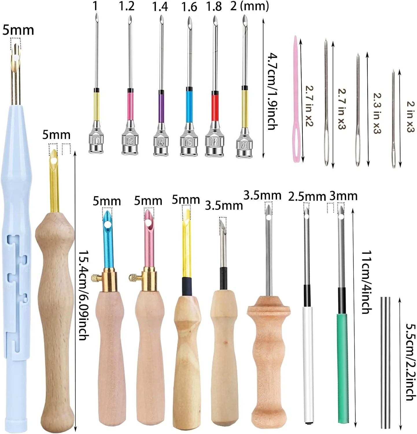 ست سوزن پانچ 30 تکه، ست های گلدوزی سوزن پانچ، ابزار سوزن پانچ قابل تنظیم، قلم گلدوزی دسته چوبی، پارچه سوزن پانچ، ست سوزن پانچ برای نخ گلدوزی مبتدیان بخیه متقاطع ست سوزن پانچ 30 تکه، ست های گلدوزی سوزن پانچ، ابزار سوزن پانچ قابل تنظیم، قلم گلدوزی دسته چوبی، پارچه سوزن پانچ، ست سوزن پانچ برای نخ گلدوزی مبتدیان بخیه متقاطع
