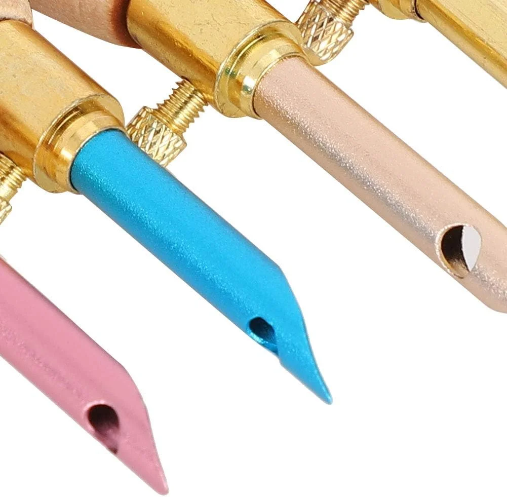 سوزن پانچ، قلم گلدوزی چوبی + فولاد ضد زنگ برای خیاطی سوزن پانچ، قلم گلدوزی چوبی + فولاد ضد زنگ برای خیاطی