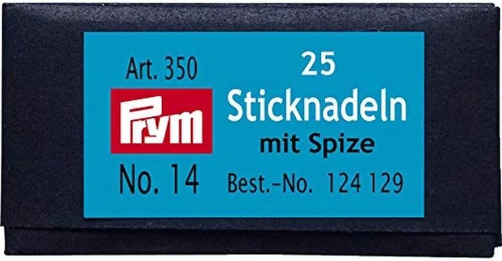 سوزن ملیله دوزی نقره ای استیل Prym شماره 20، 43 میلی متر در 1 میلی متر (25 عدد) سوزن ملیله دوزی نقره ای استیل Prym شماره 20، 43 میلی متر در 1 میلی متر (25 عدد)