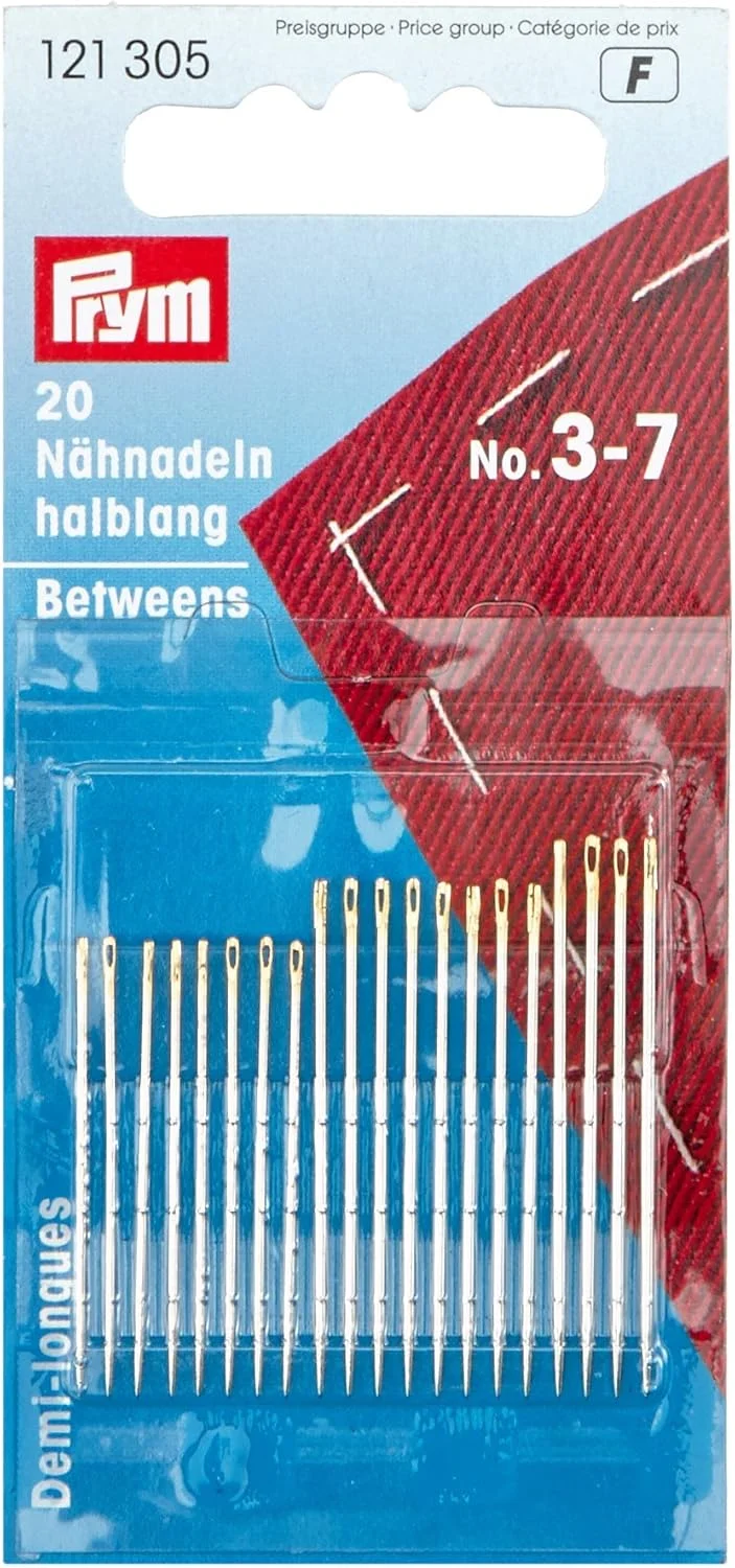 سوزن های لحاف دوزی Prym، فولاد آلیاژی، نقره ای، یک سایز سوزن های لحاف دوزی Prym، فولاد آلیاژی، نقره ای، یک سایز