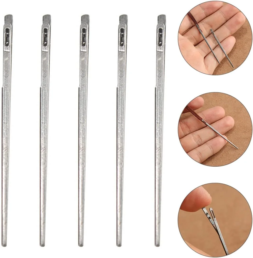 ست 10 عددی سوزن های بخیه زنی حرفه ای برای سوراخ کردن، مناسب برای دوخت نخ DIY، کیت چشمی، ابزار دستی، طناب، بند، صنایع دستی، لوازم چرمی، ابزار مفید برای پروژه های بافت ست 10 عددی سوزن های بخیه زنی حرفه ای برای سوراخ کردن، مناسب برای دوخت نخ DIY، کیت چشمی، ابزار دستی، طناب، بند، صنایع دستی، لوازم چرمی، ابزار مفید برای پروژه های بافت