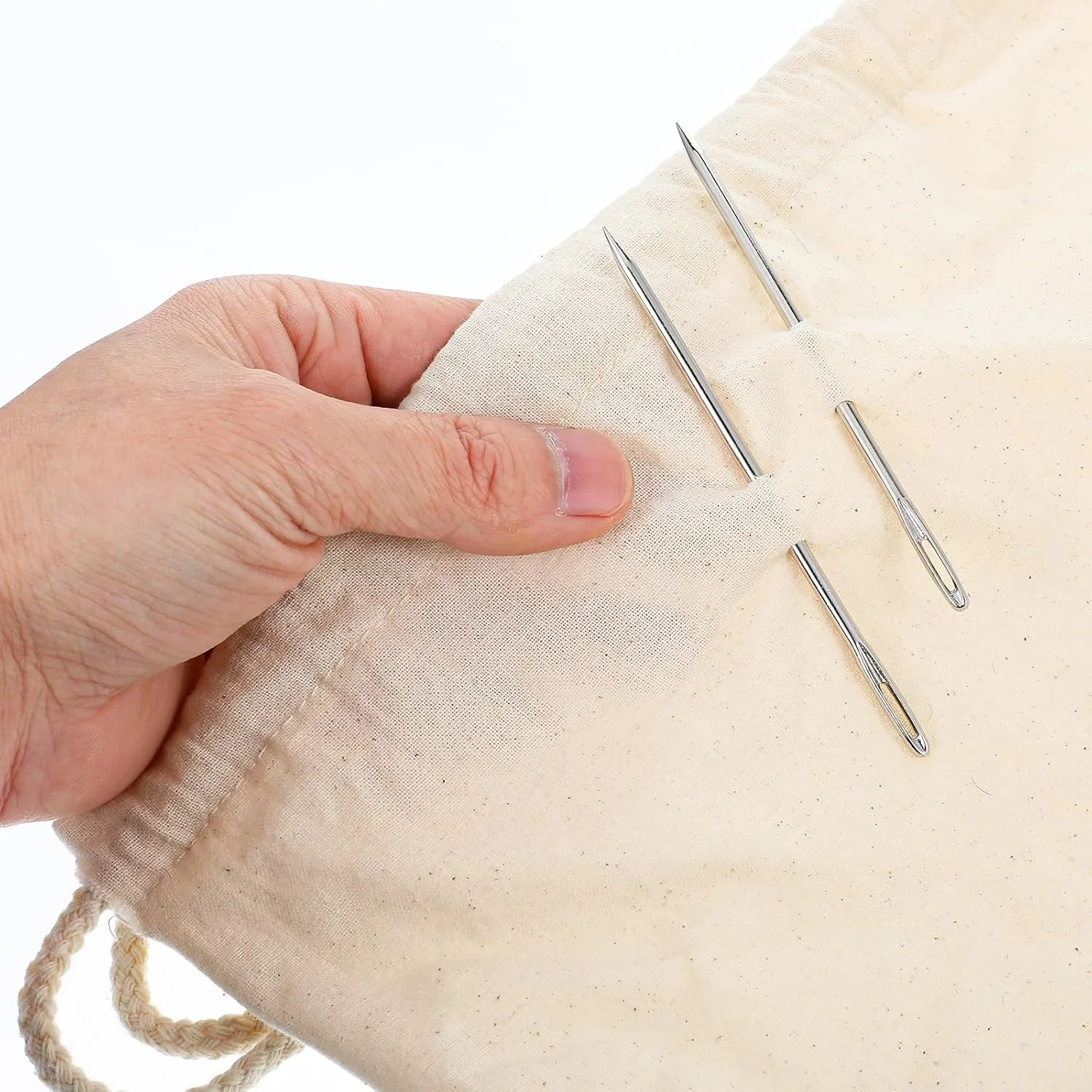 5 عدد سوزن چشم بزرگ برای خیاطی دستی، سوزن خیاطی دستی حرفه ای 4 اینچی با لوله نگهداری برای دوخت لحاف دوزی، پروژه های صنایع دستی DIY 5 عدد سوزن چشم بزرگ برای خیاطی دستی، سوزن خیاطی دستی حرفه ای 4 اینچی با لوله نگهداری برای دوخت لحاف دوزی، پروژه های صنایع دستی DIY