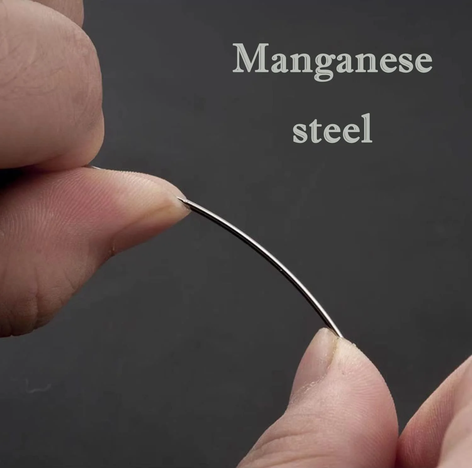 سوزن بلند 6 اینچی حرفه ای روکش دوزی با سوراخ بزرگ و نخ کشی آسان، مناسب برای بافت مبلمان، چرم دوزی دستی (6 اینچ)