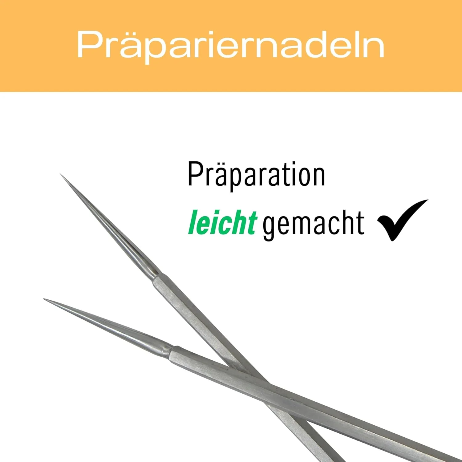 ۵ عدد سوزن آماده سازی، مستقیم، تمام فلزی، کیفیت 1A، فولاد ضد زنگ، بسیار محکم، سوزن تشریح