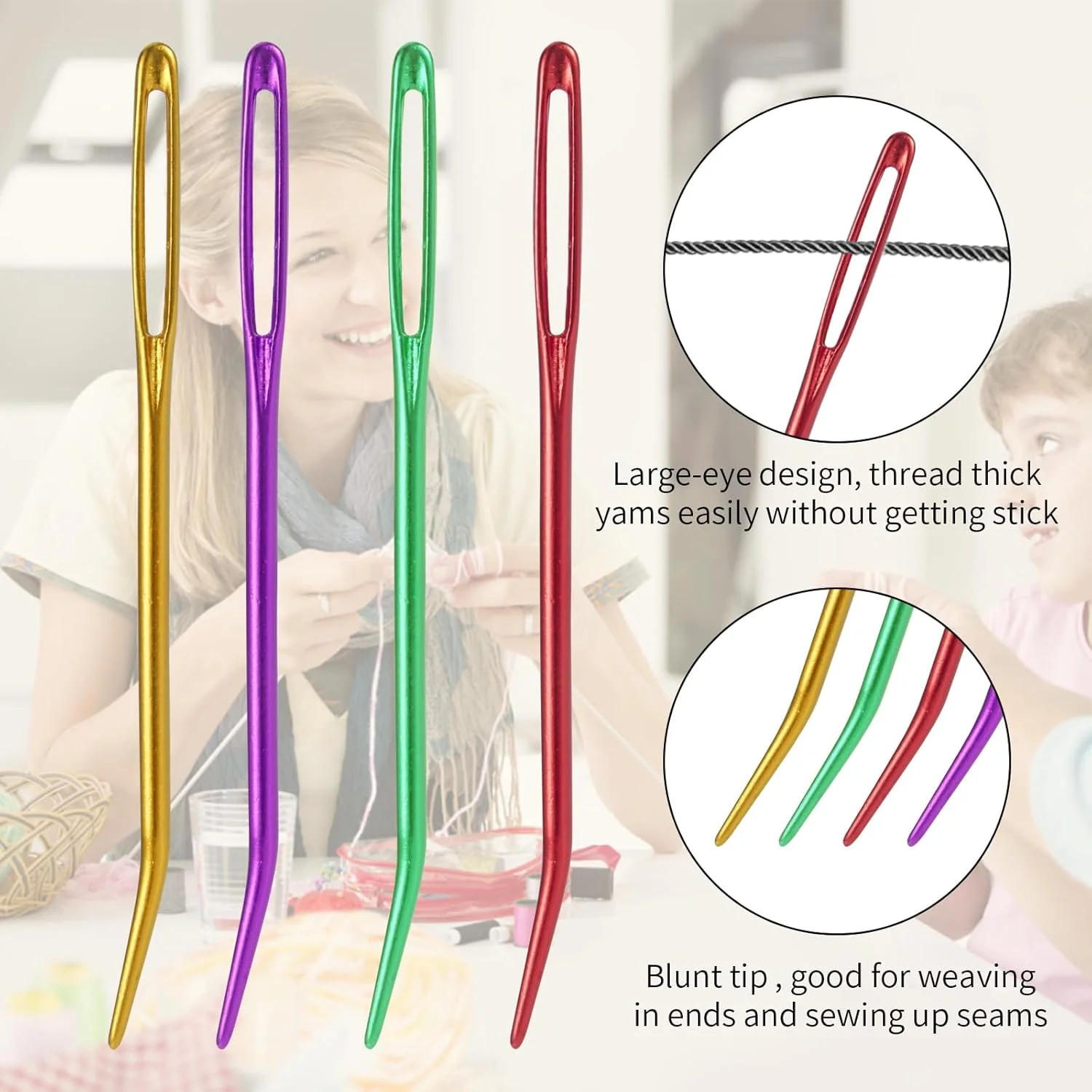 سوزن های ضخیم بزرگ پراساکو 16 عددی، سوزن های بافندگی نخ استیل ضد زنگ، سوزن های خیاطی، سوزن های کوبلن چشم بزرگ، سوزن پشمی، سوزن های بافندگی دستی، سوزن های ملیله دوزی برای دوختن قلاب بافی سوزن های ضخیم بزرگ پراساکو 16 عددی، سوزن های بافندگی نخ استیل ضد زنگ، سوزن های خیاطی، سوزن های کوبلن چشم بزرگ، سوزن پشمی، سوزن های بافندگی دستی، سوزن های ملیله دوزی برای دوختن قلاب بافی