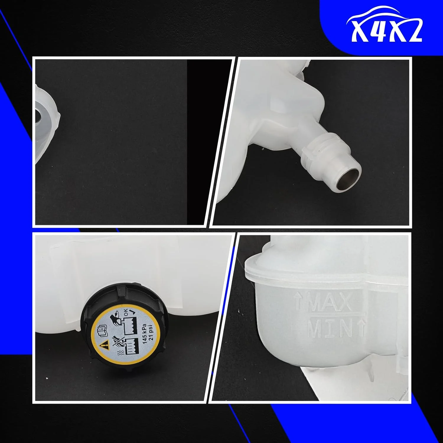 مخزن انبساط مایع خنک کننده موتور FL3Z-8A080-A مناسب برای فورد اکسپدیشن F-150 مدل 2015-2024 و لینکلن نویگیتور مدل 2018-2024 جایگزین FL3Z8A080A 603-318