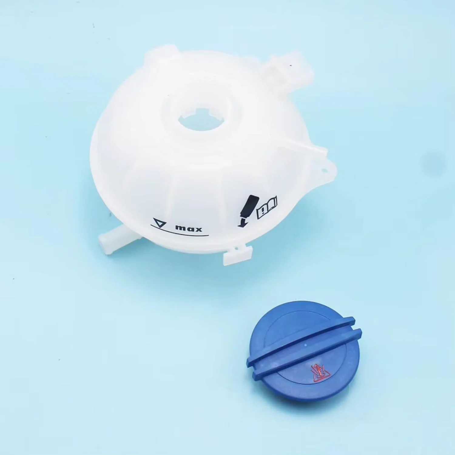 مخزن خنک کننده سازگار با Skoda Fabia 2001-2015 6Q0121407، مخزن انبساط خنک کننده رادیاتور، مخزن سرریز، مخزن بازیابی خنک کننده موتور