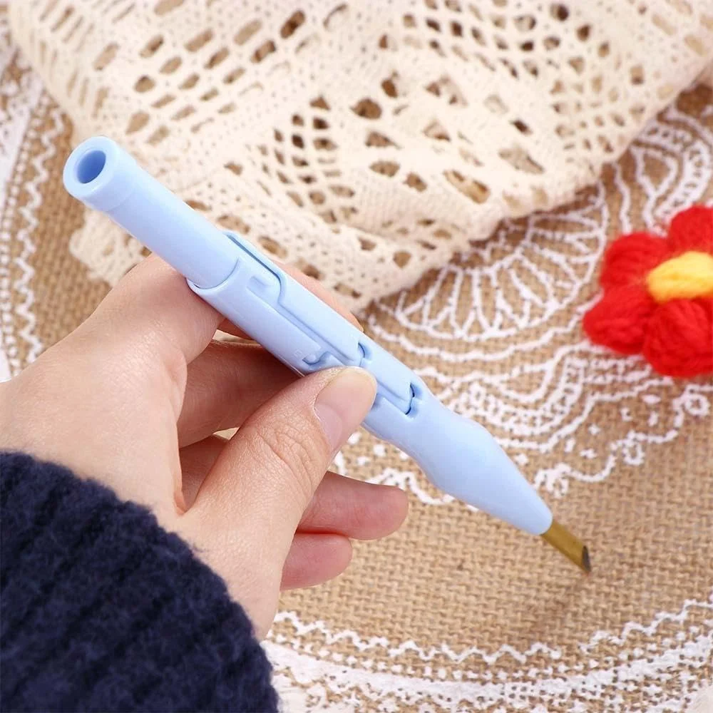 سوزن پانچ گلدوزی Pokinge، قلم پانچ گلدوزی خیاطی قابل تنظیم ابزار بافندگی سوزن های نخ زن نمدی برای گلدوزی فرش صنایع دستی هنری دست ساز DIY سوزن پانچ گلدوزی Pokinge، قلم پانچ گلدوزی خیاطی قابل تنظیم ابزار بافندگی سوزن های نخ زن نمدی برای گلدوزی فرش صنایع دستی هنری دست ساز DIY