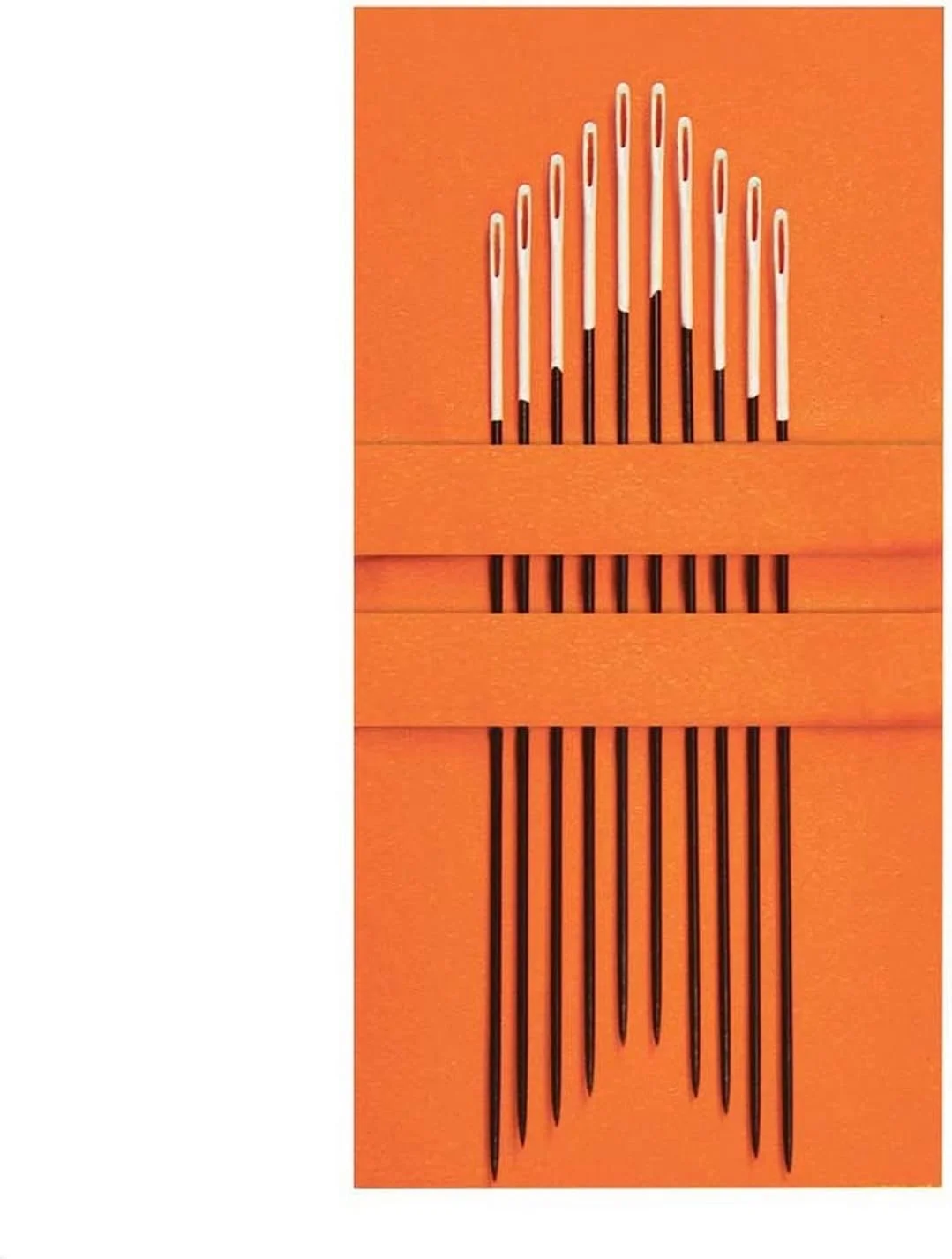 سوزن های خیاطی دستی پونی - Pony Black Long Darners با روکش مات (شماره 7) با چشم سفید - 10 عدد سوزن سوزن های خیاطی دستی پونی - Pony Black Long Darners با روکش مات (شماره 7) با چشم سفید - 10 عدد سوزن