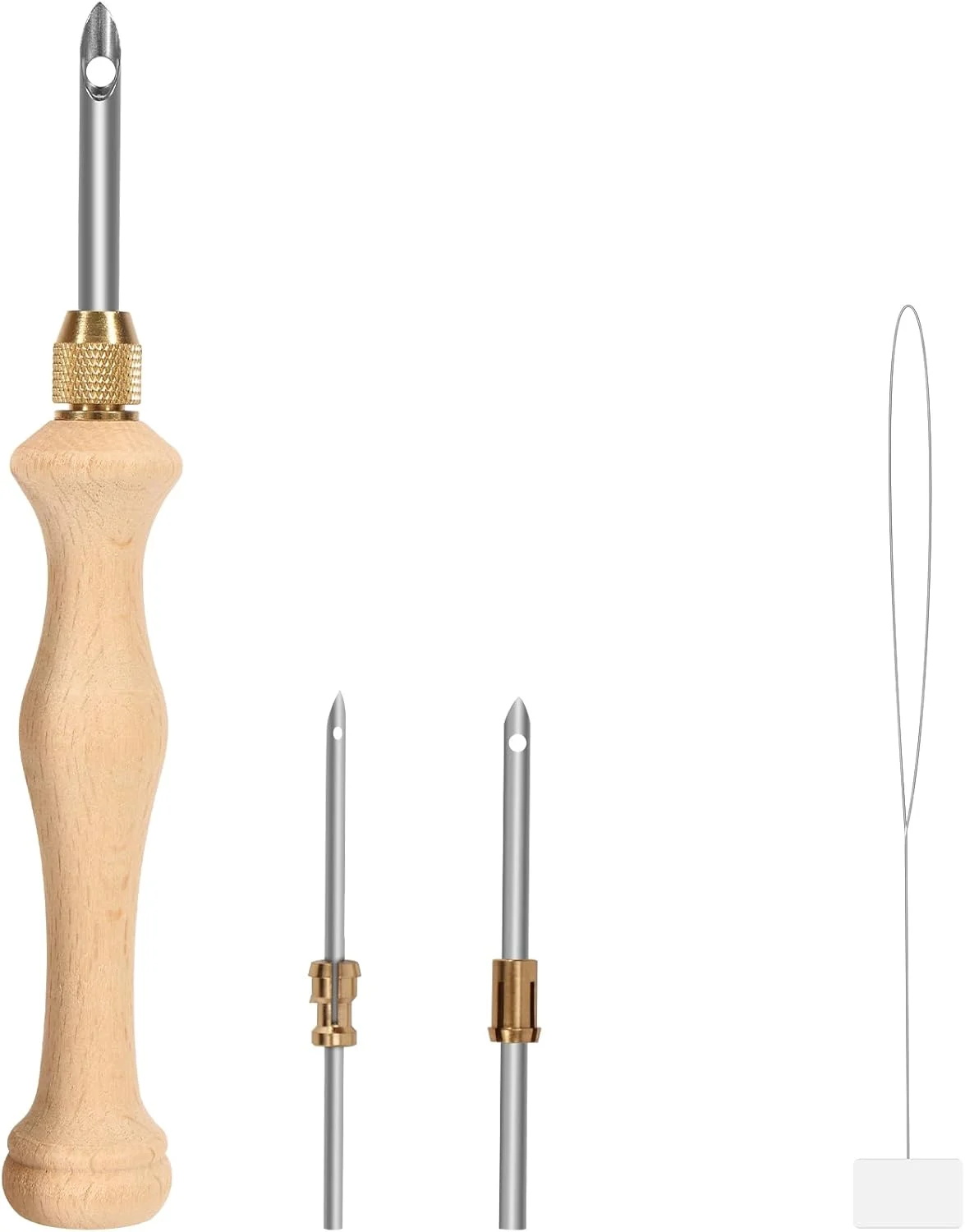 پلیاِی سوزن پانچ، ابزار سوزن پانچ چوبی، ابزار سوزن پانچ گلدوزی قابل تنظیم برای پانچ سوزنی، دوخت صنایع دستی DIY پلیاِی سوزن پانچ، ابزار سوزن پانچ چوبی، ابزار سوزن پانچ گلدوزی قابل تنظیم برای پانچ سوزنی، دوخت صنایع دستی DIY