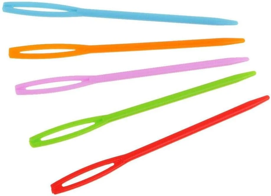 10 عدد سوزن پلاستیکی خیاطی، سوزن های پلاستیکی چند رنگ 9 سانتی متری کودکان برای کاردستی کودکان و پروژه های سوزنی 10 عدد سوزن پلاستیکی خیاطی، سوزن های پلاستیکی چند رنگ 9 سانتی متری کودکان برای کاردستی کودکان و پروژه های سوزنی