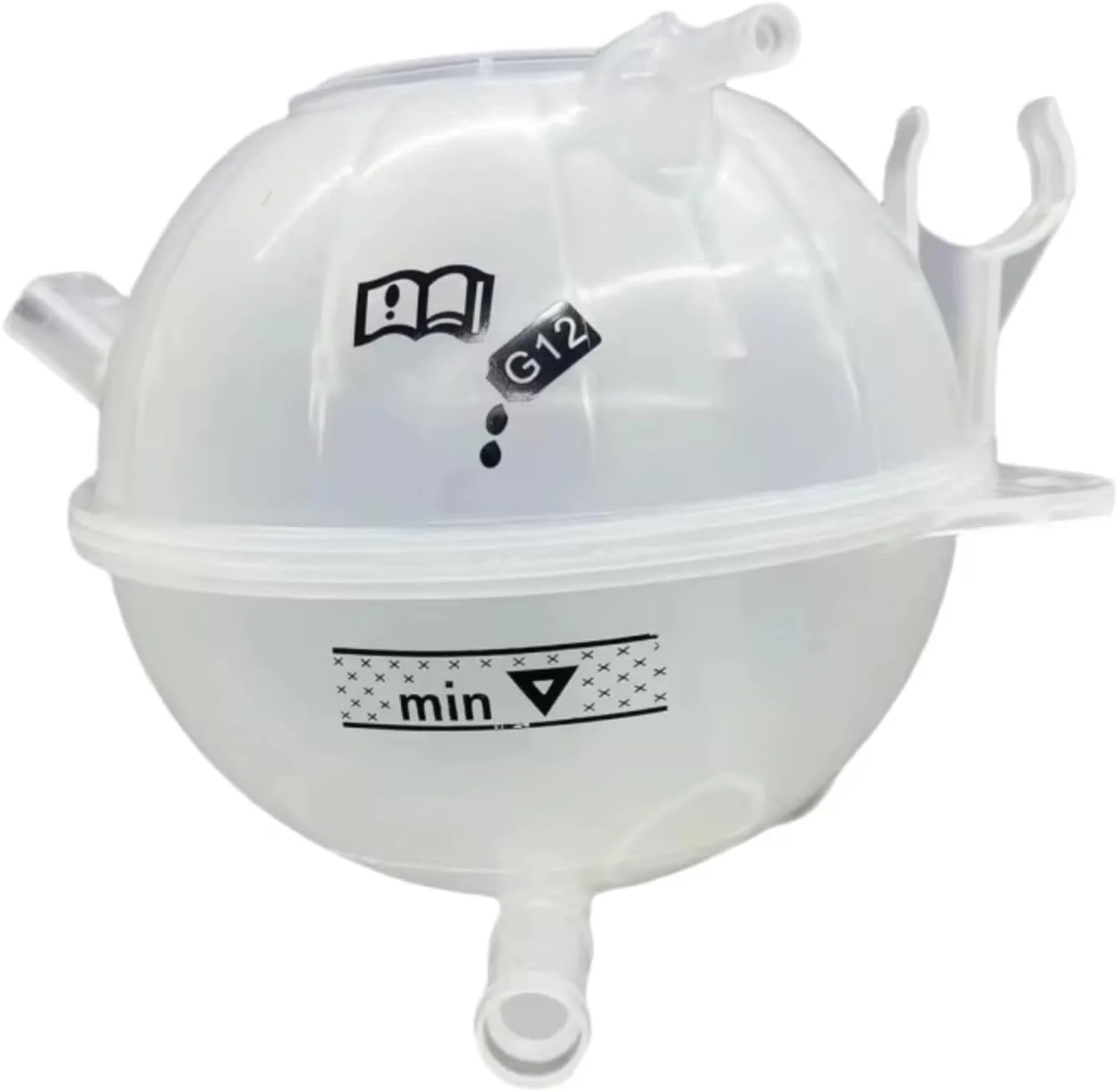 مخزن خنک کننده سازگار با سئات برای ایبیزا و کوردوبا 2002-2009 مدل 6Q0121407 6Q0121407A، مخزن انبساط خنک کننده، مخزن رادیاتور خنک کننده با درب رادیاتور